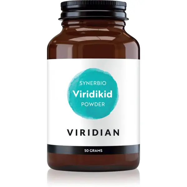 Viridian Nutrition Synerbio Viridikid Powder prášek na přípravu nápoje s probiotiky pro děti 50 g