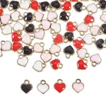 Heart Alloy Enamel Charms