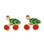Fruit 304 Stainless Steel Enamel Charms