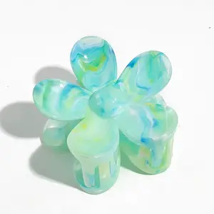 Gradient Color Plastic Claw Hair Clips