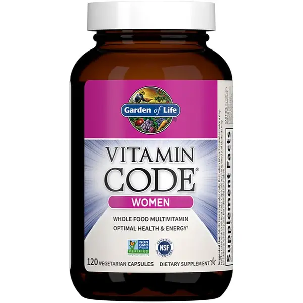 Garden of Life RAW Vitamin Code Women kapsle s multivitamínovým komplexem pro ženy 120 cps