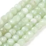 Natural White Jade Beads Strands