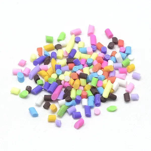 Handmade Polymer Clay Sprinkle Beads