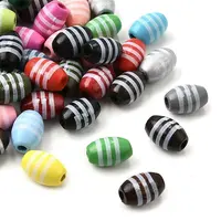 Printed Schima Wood Beads