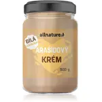 Allnature Arašídový krém s bílou čokoládou ořechová pomazánka s čokoládou 920 g