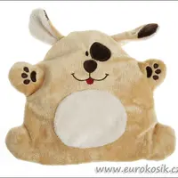 Hrejivá plyšová hračka psík pre bábätká