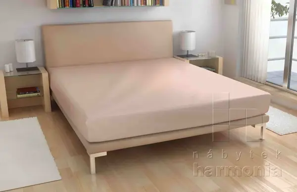 Froté plachta - béžové - 180 x 200 cm