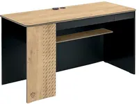 Velký psací stůl sirius - dub černý/dub zlatý