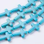 Synthetic Turquoise Beads Strands