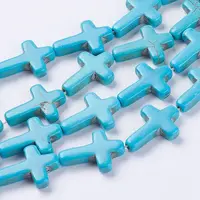 Synthetic Turquoise Beads Strands