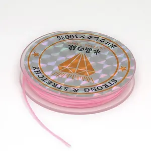 Flat Elastic Crystal String