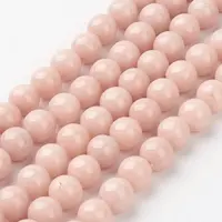 Natural Mashan Jade Round Beads Strands