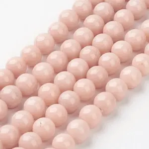 Natural Mashan Jade Round Beads Strands
