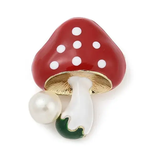 Mushroom Enamel Pins