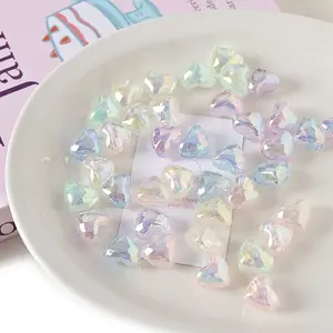 Opaque Acrylic European Beads