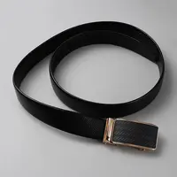 Leather Chain Belt for Man