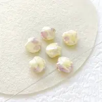 Shell Shape Handmade Porcelain Beads