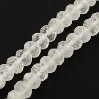 Natural Quartz Crystal Beads Strands