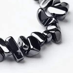 Non-Magnetic Synthetic Hematite Beads Strands