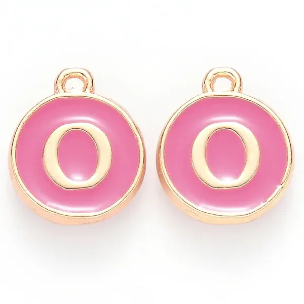 Golden Plated Alloy Enamel Charms