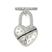 Brass Enamel Toggle Clasps