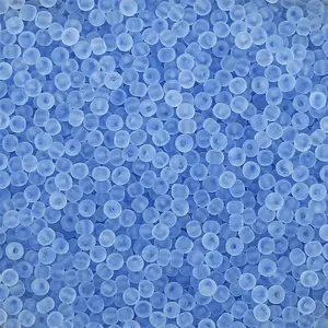 Frosted Colors Glass Seed Beads