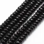 Natural Black Onyx Beads Strands