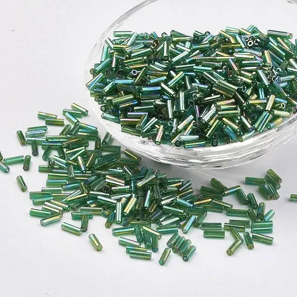 Glass Bugle Beads