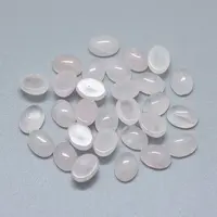 Natural Rose Quartz Cabochons