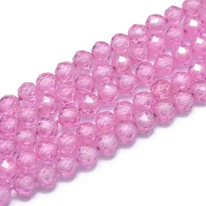 Cubic Zirconia Beads Strands