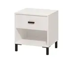 Noční stolek antonia - bílá