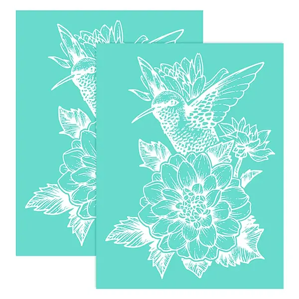 Self-Adhesive Silk Screen Printing Stencil