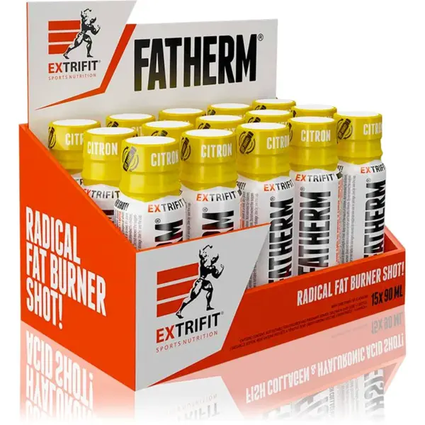 Extrifit Fatherm Shot výživový doplnok pre športovcov príchuť Lemon 15x90 ml