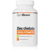 GymBeam Zinc Chelate Bisglycinate kapsuly na podporu imunitného systému, pre krásnu pleť a nechty 90 cps