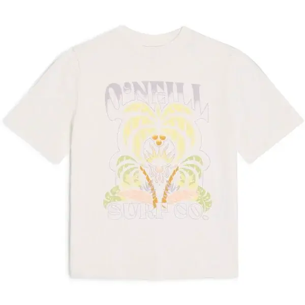 O'Neill FRONT GRAPHIC Dievčenské tričko, biela, veľkosť