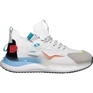 LOAP DELONE Pánska voľnočasová obuv, biela, veľkosť