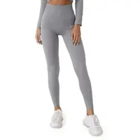 GymBeam FLO Dámske legíny, sivá, veľkosť