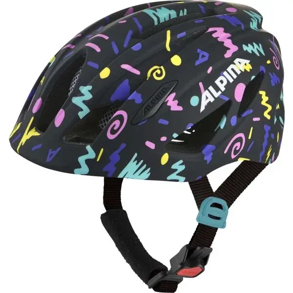 Alpina Sports PICO Detská cyklistická prilba, čierna, veľkosť (50 - 55)