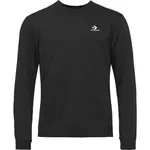 Converse STANDARD FIT  STAR CHEV EMB CREW Unisex mikina, čierna, veľkosť