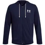 Under Armour RIVAL TERRY LC FZ Pánska mikina, tmavo modrá, veľkosť S
