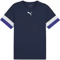 Puma INDIVIDUALRISE JERSEY JR Futbalové tričko, tmavo modrá, veľkosť