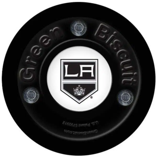 Green Biscuit LOS ANGELES KINGS NHL Puk, černá, velikost