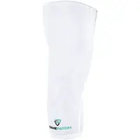 GAMEPATCH COMPRESSION LEG SLEEVE Kompresný unisex návlek, biela, veľkosť