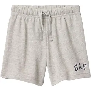 GAP V-FRCH LOGO Chlapčenské šortky, sivá, veľkosť 5Y