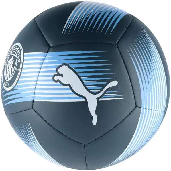 Puma MANCHESTER CITY FC ESSENTIALS BALL Futbalová lopta, tmavo modrá, veľkosť