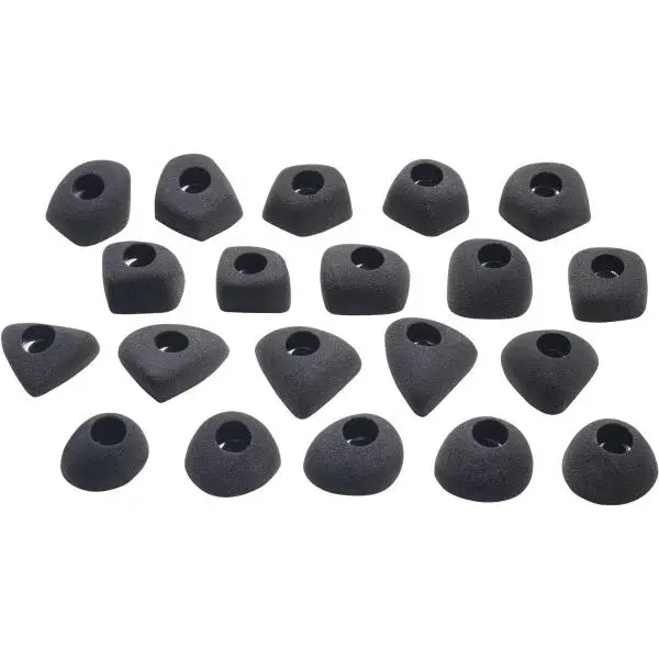 OCÚN FOOTHOLDS SET 1 BOLT-ON Sada stupov, čierna, veľkosť