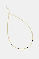 Náhrdelník zo striebra pozlátený 18k zlatom Answear.LAB