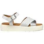 Geox D CAMALEI F Dámske sandále, biela, veľkosť
