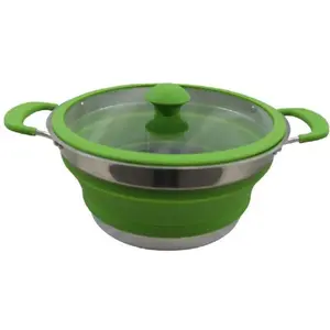 Vango CUISINE 3L NON-STICK CASSEROLE Skladací hrniec, zelená, veľkosť