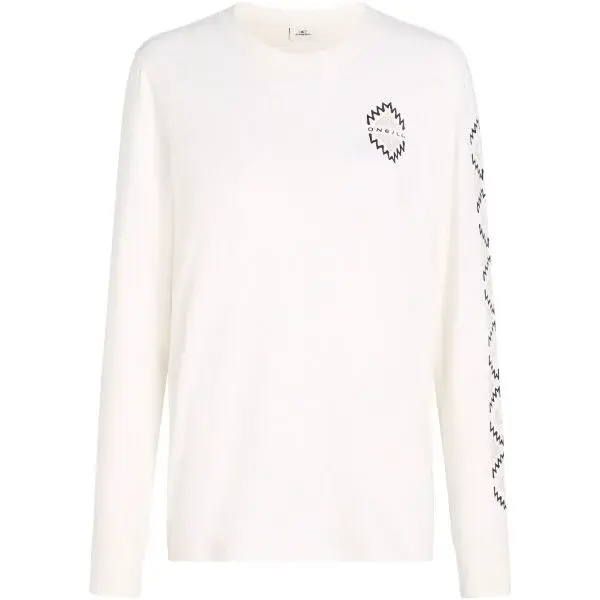 O'Neill T-SHIRT Dámske tričko s dlhým rukávom, biela, veľkosť